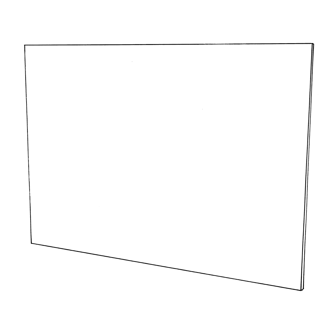 Island Back Panels 1200mm