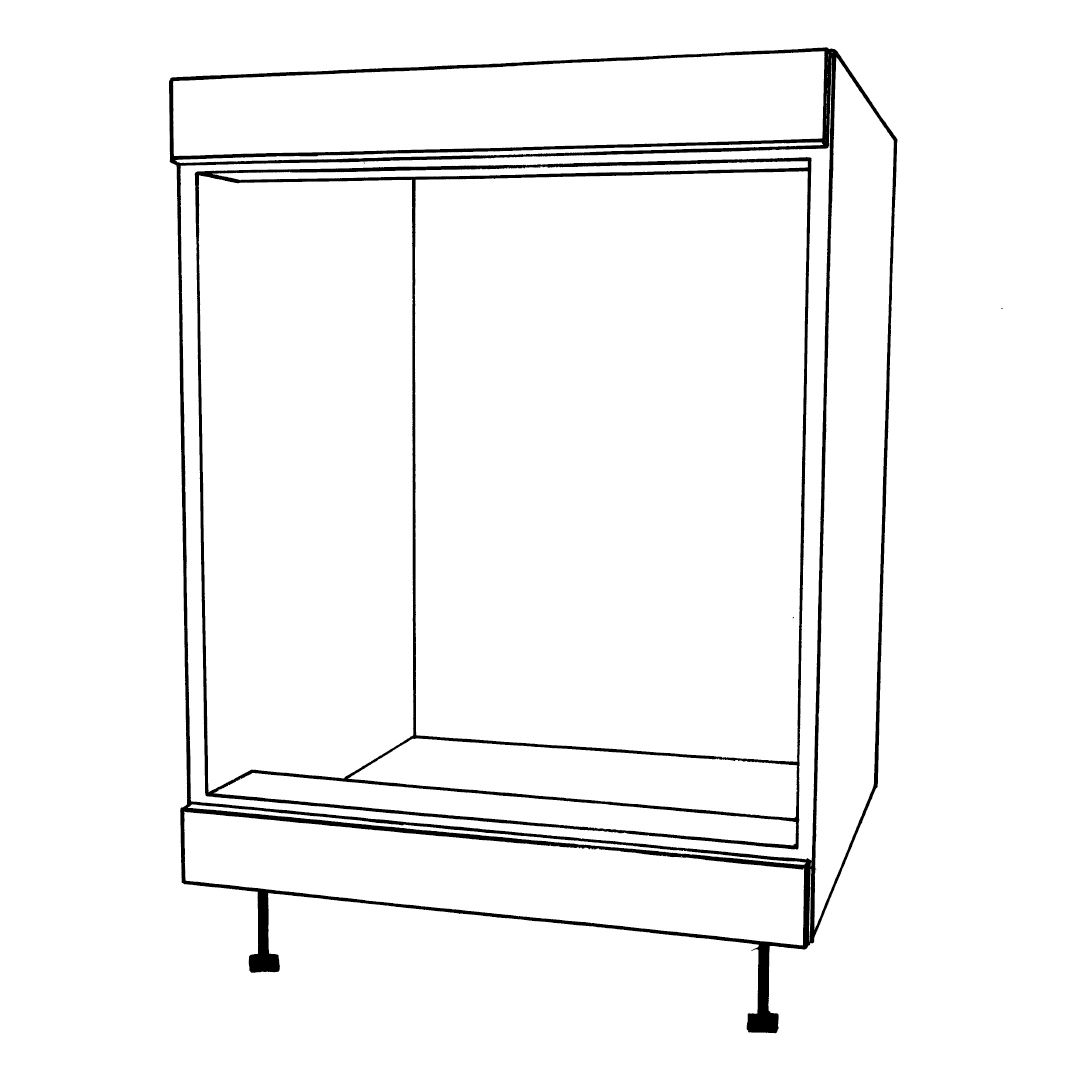 Base Oven Cabinet 600mm wide