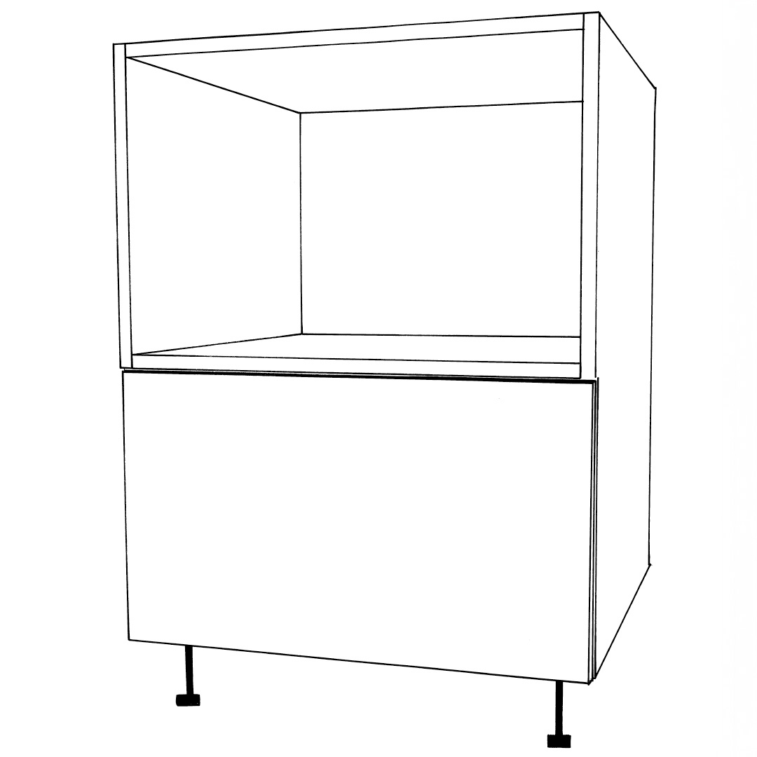 Base Microwave Cabinet