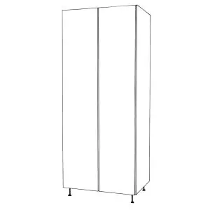 Wardrobe Double Door with Double Hanging