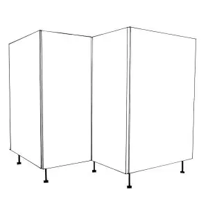 Base Corner Cabinet Lefthand Hung